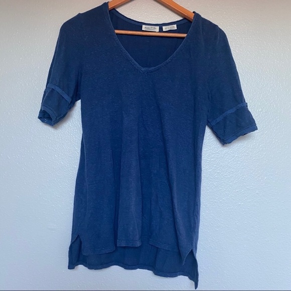 Anthropologie Meadow Rue Navy tee - Picture 2 of 6